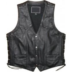 Leather Vest Mens