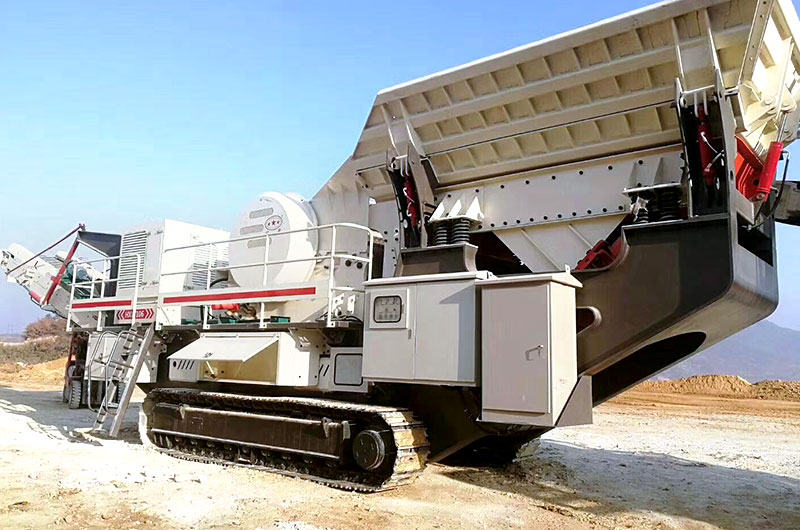 紅星機器移動式破碎站助力海綿城市建設(shè)