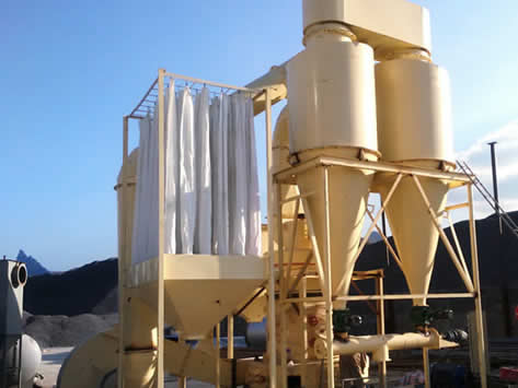 方解石、石灰石磨粉生產(chǎn)線